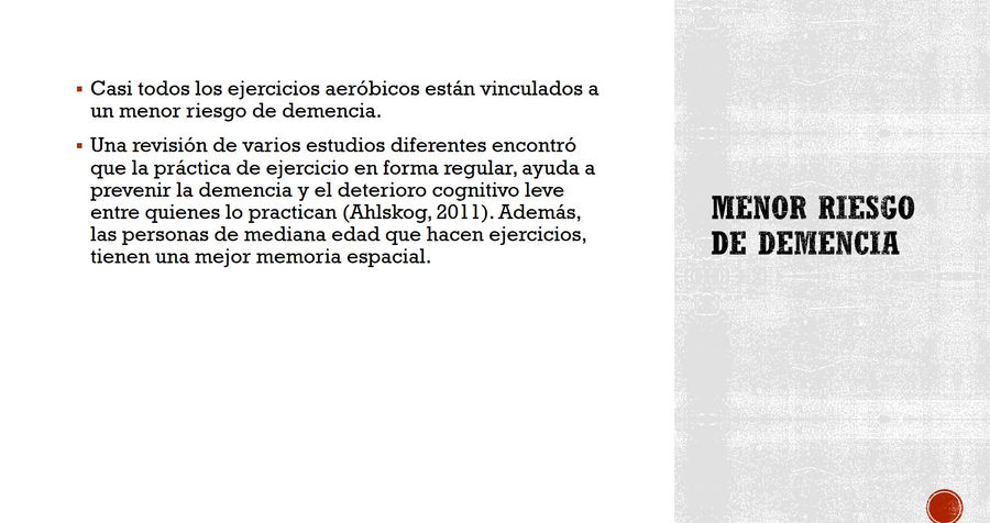ejercicio y mente